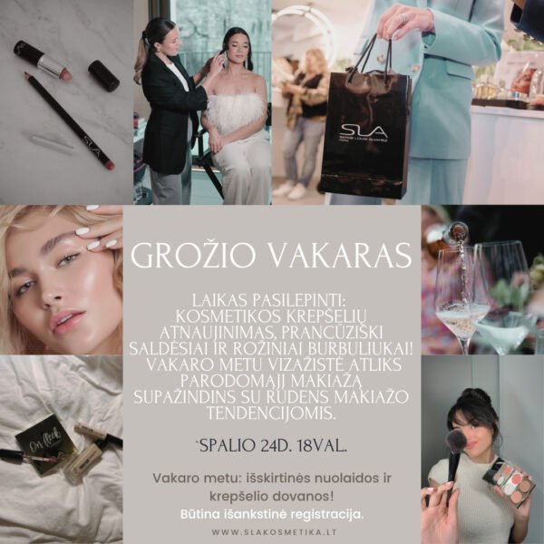 Grožio vakaras VILNIUJE Spalio 24d.