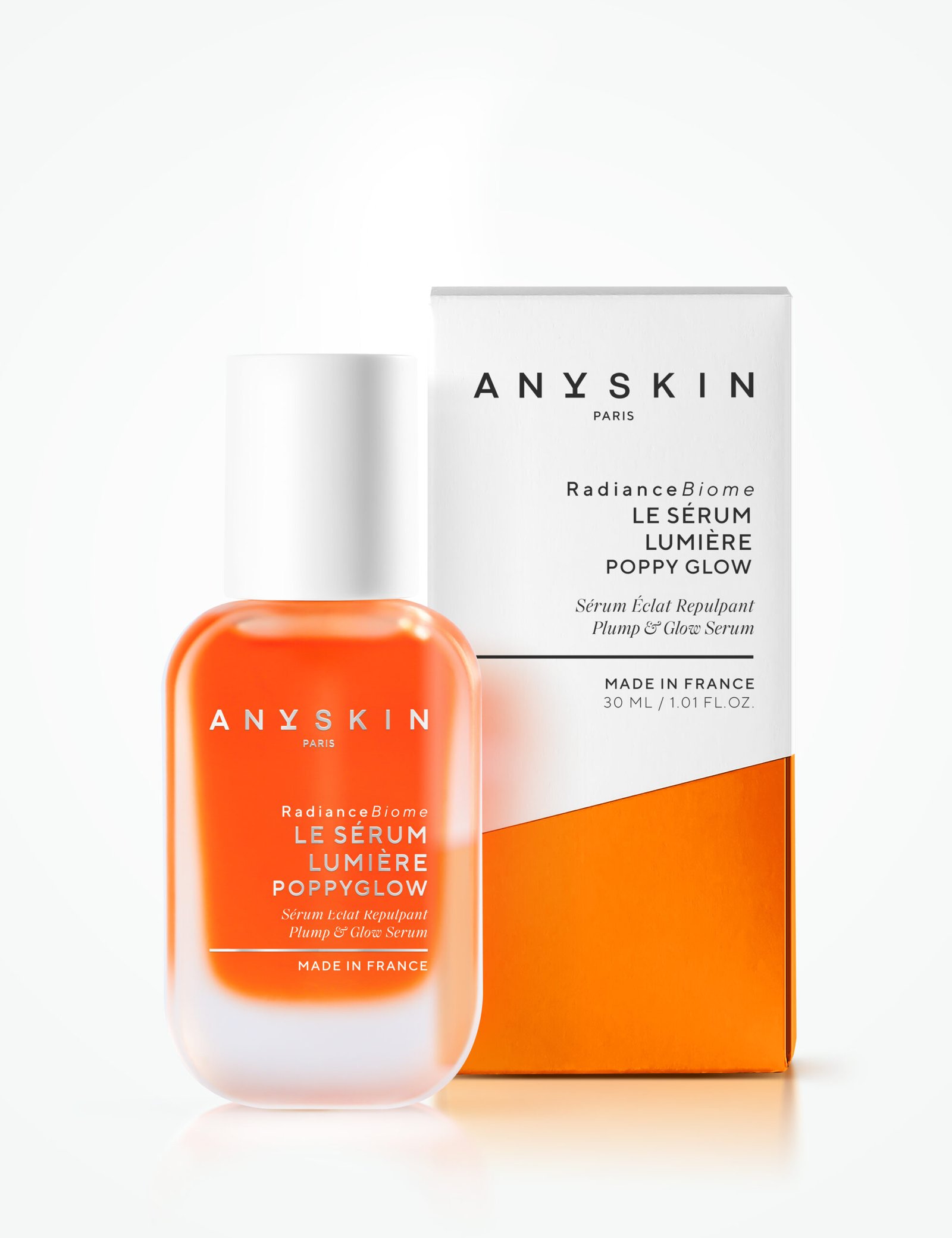 30047_RadianceBiome_LeSerumLumierePoppyGlow_30mlPlan de travail 0