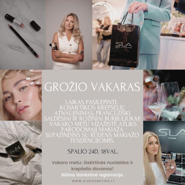 Grožio vakaras KLAIPĖDOJE Spalio 24d.